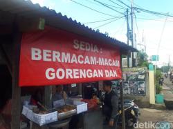 Misteri Terpecahkan, Cerita Penjual Gorengan Soal Spanduk Warungnya yang Viral